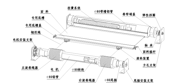 凯美隆FSS天棚帘